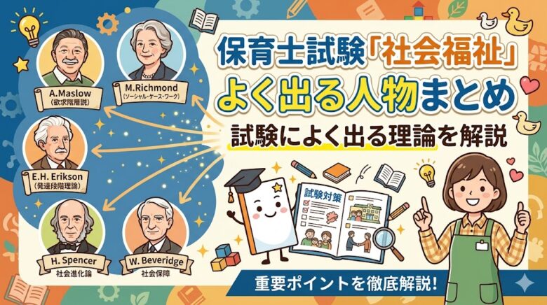 社会福祉　人物　まとめ　頻出